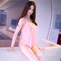 Factory supply 158 CM cute and sexy girl silicone sex doll for men sex love doll with big breast and ass